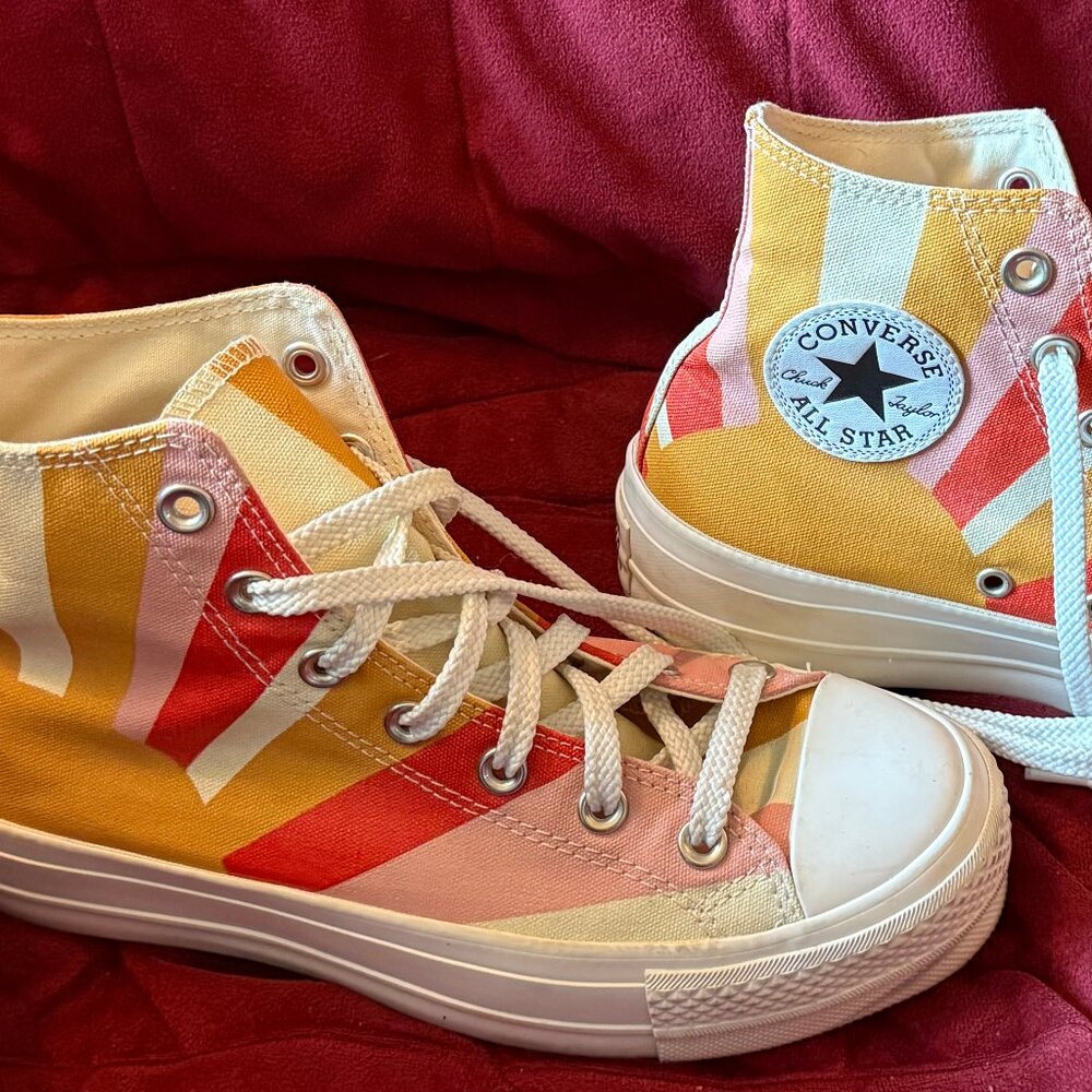 Cool and Colorful Converse All Star High Tops!